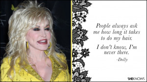 Dolly Parton on LGBT fans and 12 more quotes that'll make her your new ...