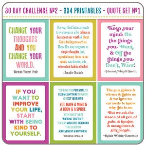 30 Day Challenge Quote