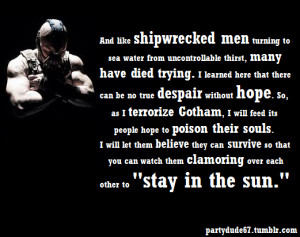 the dark knight rises bane quotes i12 Batman Quotes Dark Knight Rises ...