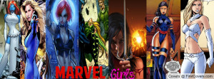 Marvel Girls Profile Facebook Covers