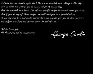 quotes atheism george carlin 1280x1024 wallpaper Knowledge Quotes HD