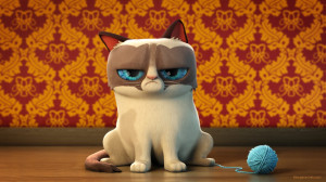 Grumpy Cat Cartoon