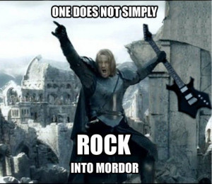 One Does Not Simply Walk into Mordor