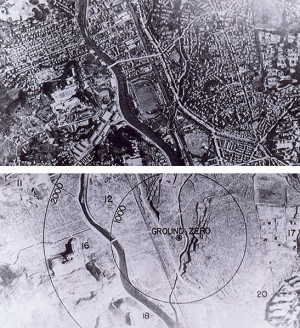 The bombing of Hiroshima and Nagasaki killed mostly civilians
