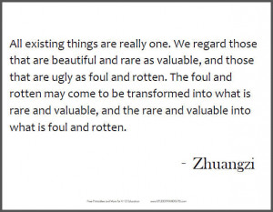 Zhuangzi on Things