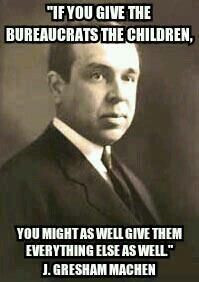 ... you might as well give them everything else as well. J. Gresham Machen