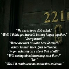 Sherlock quote