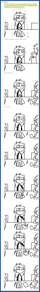 When people invade my personal space…