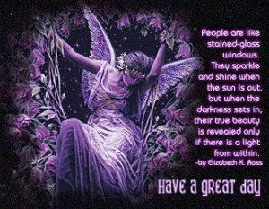 Glitter Text » Text Blends » Purple Fairy