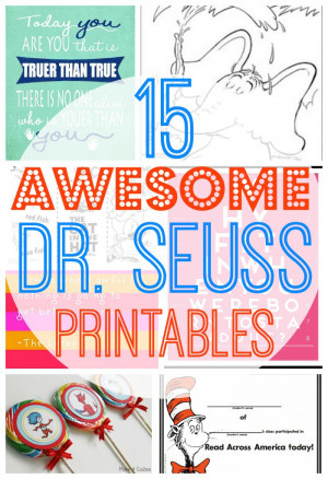 Free Dr Seuss Printables coloring pages cupcake toppers worksheets and ...