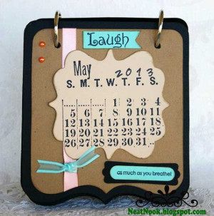 Inspirational Quotes Desk Calendar 12 Months by NeatThingsBoutique, $ ...