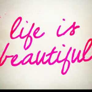 life beauty beautiful pink quote quotes calligraphy writing script ...