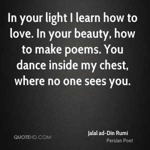 Jalal ad-Din Rumi Quotes