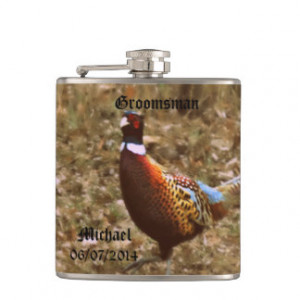 Awesome Groomsmen's Flask