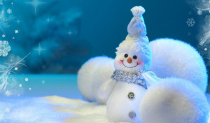 Snow Backgrounds Cute Snowman