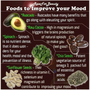 Foods to improve your mood