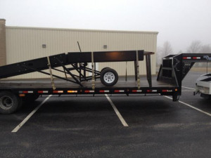 ... mobile yard ramp loading/leveli ng forklift truck ramp NEW Ideal Mfg