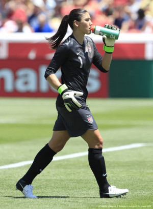 Hope Solo. Best female athlete!