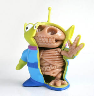 Toy Story Alien Anatomy Sculpt