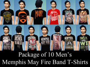 Men’s T-Shirts based off the band Memphis May Fire. Memphis May Fire ...