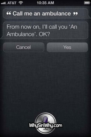 of our new site why siri why the site will feature amusing siri ...