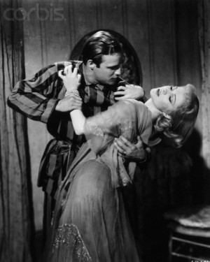 Stanley and Blanche in Streetcar - vivien-leigh Photo