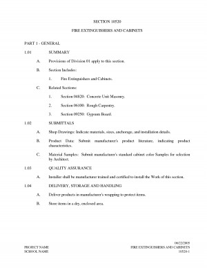 Fire Extinguisher Mounting Height