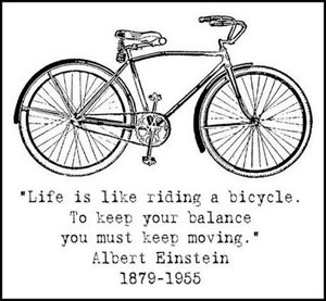 Cycling quotes, because we like bikes