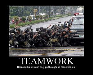 Teamwork - Motivational Poster