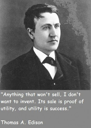 Thomas alva edison famous quotes 1