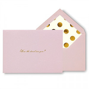 kate spade how the devil are you notecards kate spade description ...