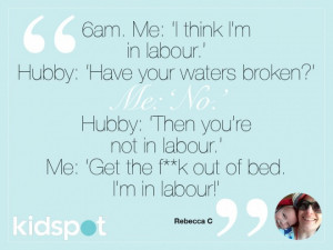 35 things NOT to say to a woman in labour