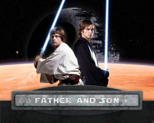 Luke and Anakin anakin&luke