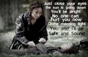 The Hunger Games, Katniss and Rue