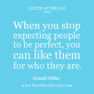 expecting people quote of the day