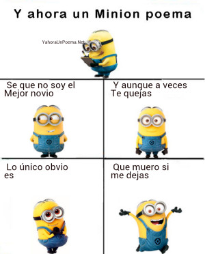 no soy el mejor novio, y aunque a veces te quejas, lo unico obvio es ...