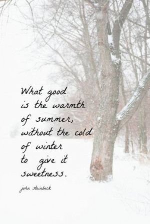 winter quotes