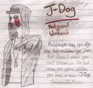 Dog from Hollywood Undead by NuclearSkater