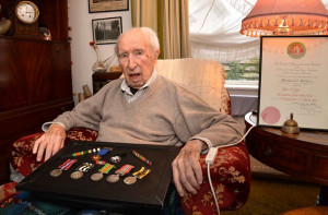turn: Decorated World War Two hero Dr William Navin, 99, has won his ...