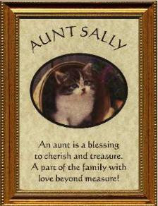 Personalized Aunt Plaque