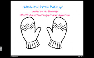 Printable Multiplication Rhymes