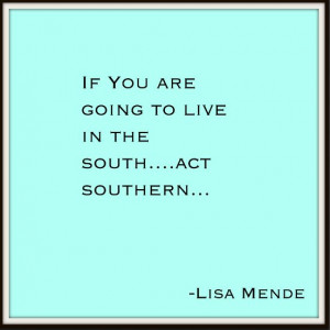 Lisa Mende Design: Southern Pearls of Wisdom