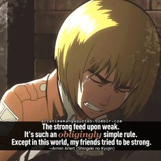 Attack on titan Quotes and other quest from anime.