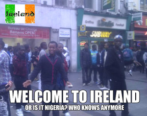 Violent African Immigrants Attacking Whites in Ireland
