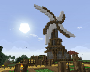 Minecraft Medieval Windmill