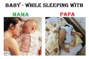 Baby - Sleeping with Mom/Dad