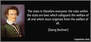 The State Therefore Everyone Rules Are Laws
