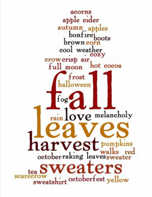 Fall Sayings