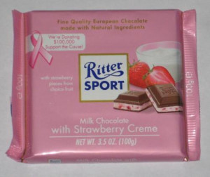 Square Milka Strawberry Yogurt