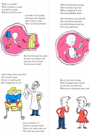 Dr. Seuss style explanation of pregnancy